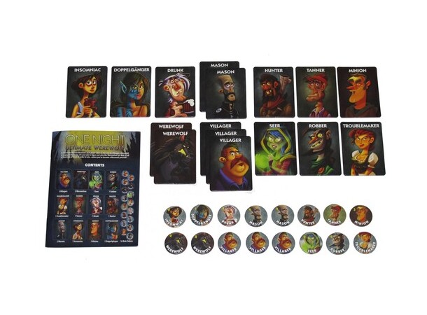 One Night Ultimate Werewolf Brädspel 